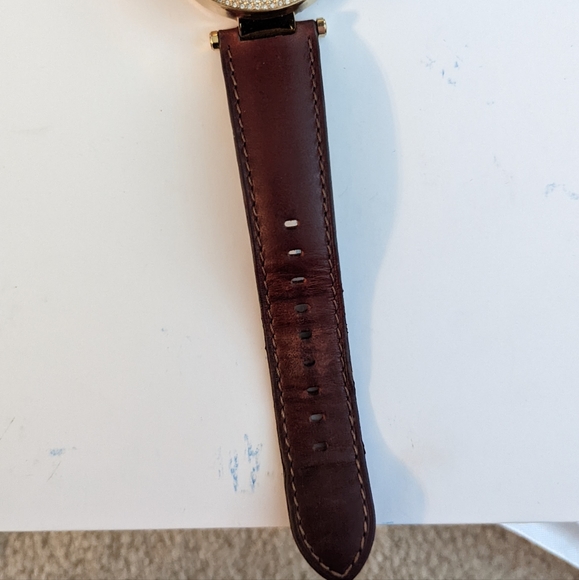Michael Kors Parker Watch with Leather Strap - Picture 6 of 6